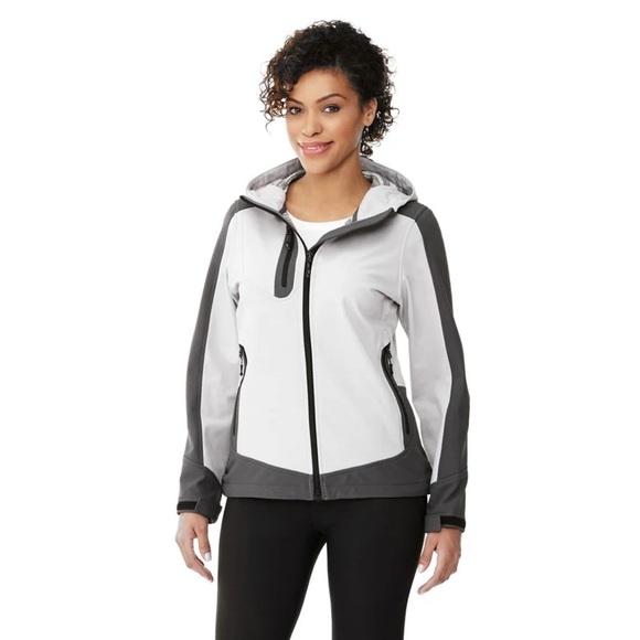 Elevate Fossil Grey Storm Kangari Softshell Jacket - Picture 1 of 9